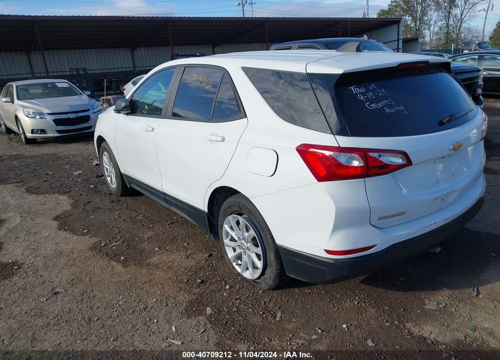 2021 CHEVROLET EQUINOX FWD LS VIN: 3GNAXHEV8MS145795