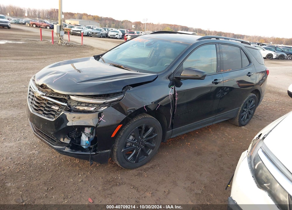 2022 CHEVROLET EQUINOX FWD RS VIN: 2GNAXMEV1N6146358