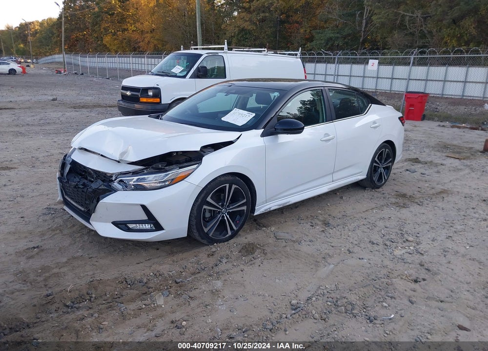 2020 NISSAN SENTRA VIN: 3N1AB8DV5LY206575