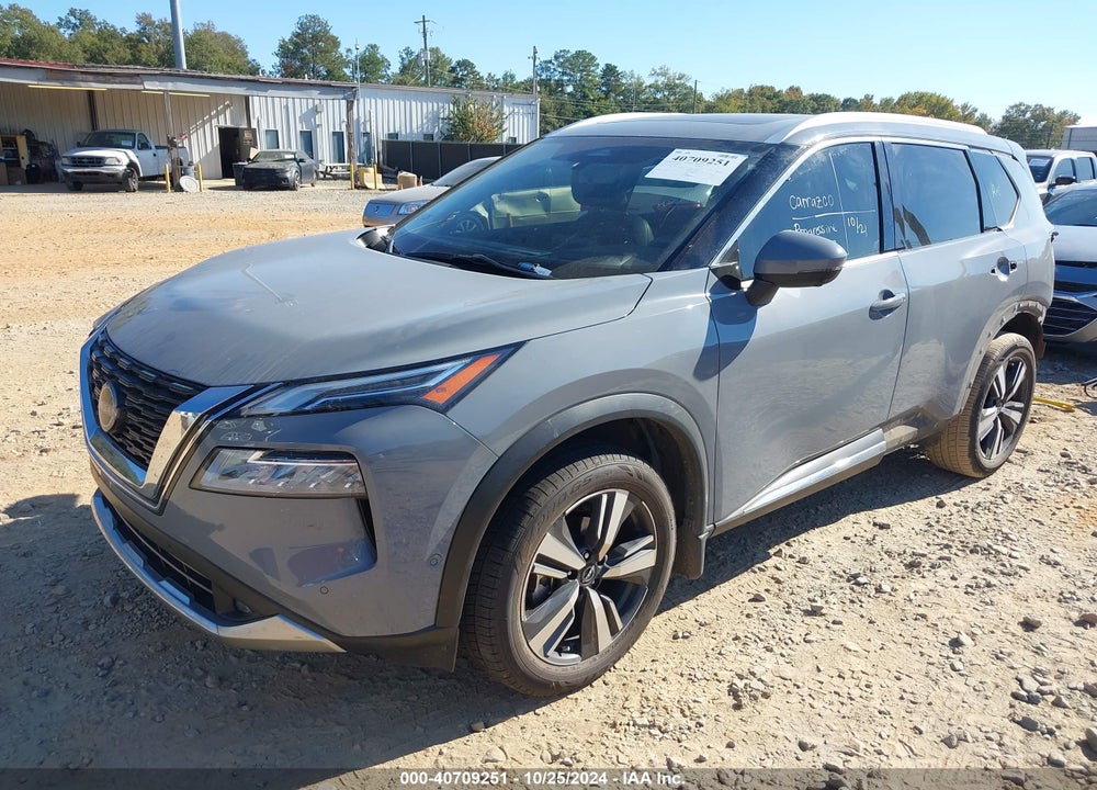 2022 NISSAN ROGUE PLATINUM FWD VIN: JN8BT3DC3NW121376