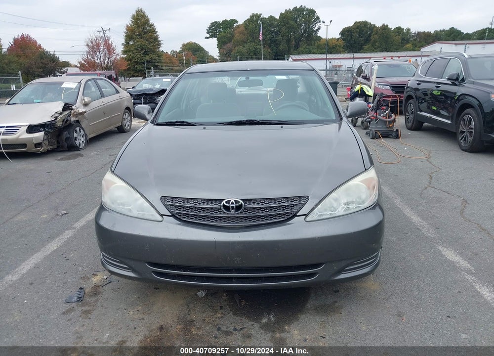 2004 TOYOTA CAMRY LE VIN: 4T1BE32K84U851466