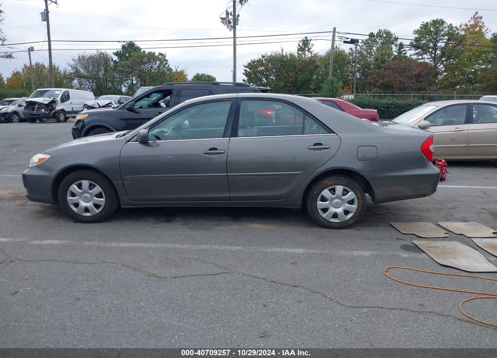 2004 TOYOTA CAMRY LE VIN: 4T1BE32K84U851466