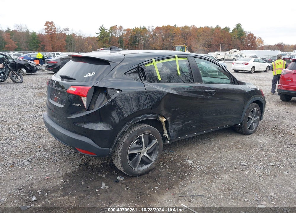 2021 HONDA HR-V AWD EX VIN: 3CZRU6H50MM723987