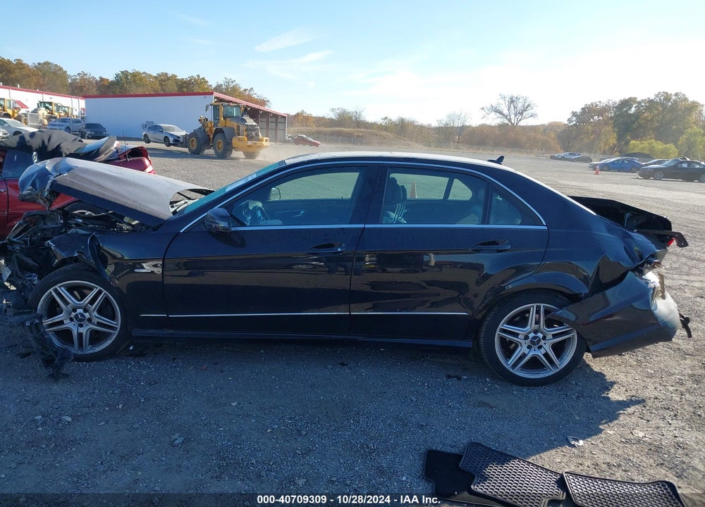 2012 MERCEDES-BENZ E VIN: WDDHF8JBXCA605244