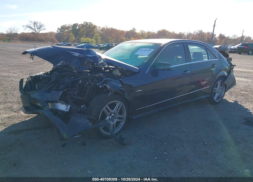 2012 MERCEDES-BENZ E VIN: WDDHF8JBXCA605244