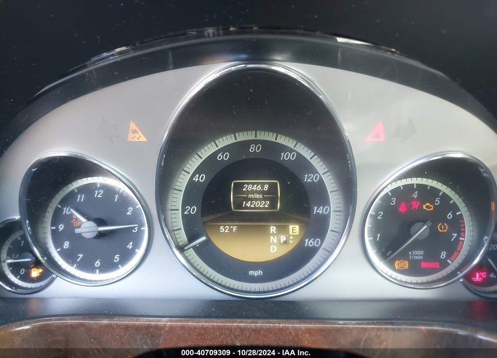 2012 MERCEDES-BENZ E VIN: WDDHF8JBXCA605244