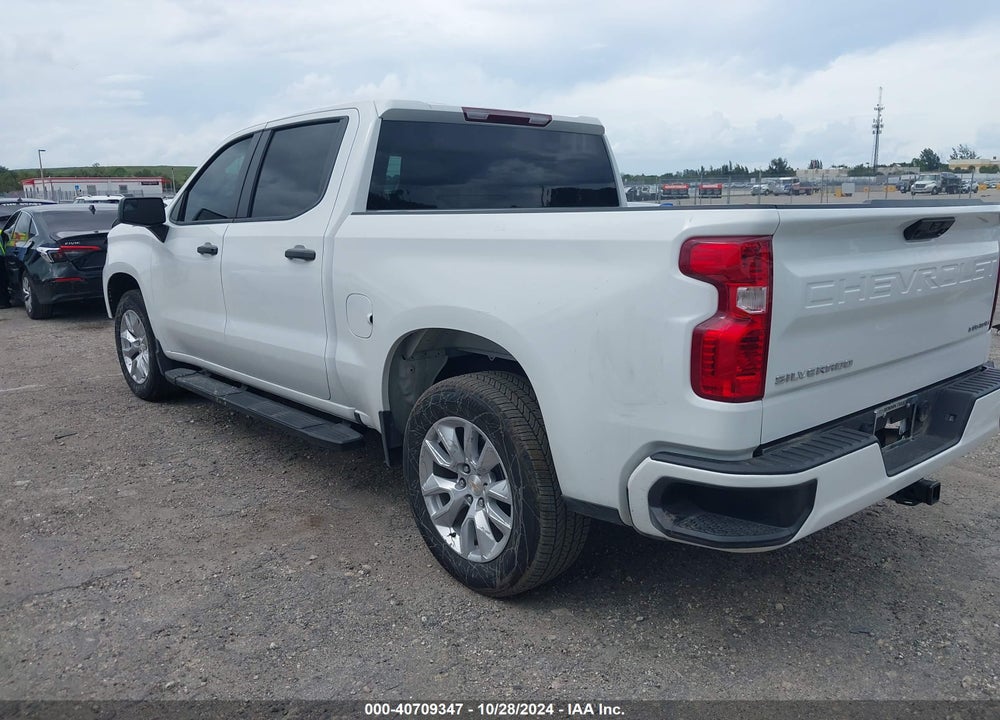 2024 CHEVROLET SILVERADO 1500 2WD SHORT BED CUSTOM VIN: 3GCPABEK8RG216236