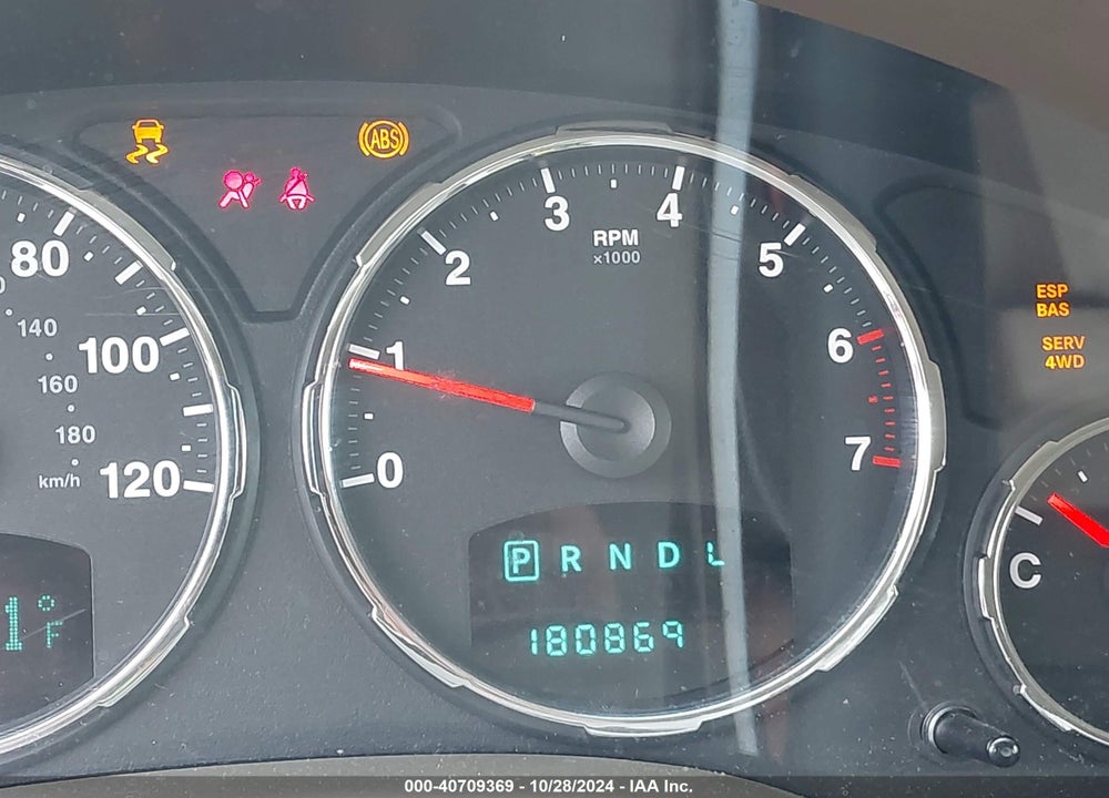 2008 JEEP LIBERTY LIMITED EDITION VIN: 1J8GN58K38W163360