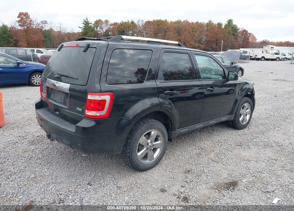 2012 FORD ESCAPE LIMITED VIN: 1FMCU9EG4CKA04522