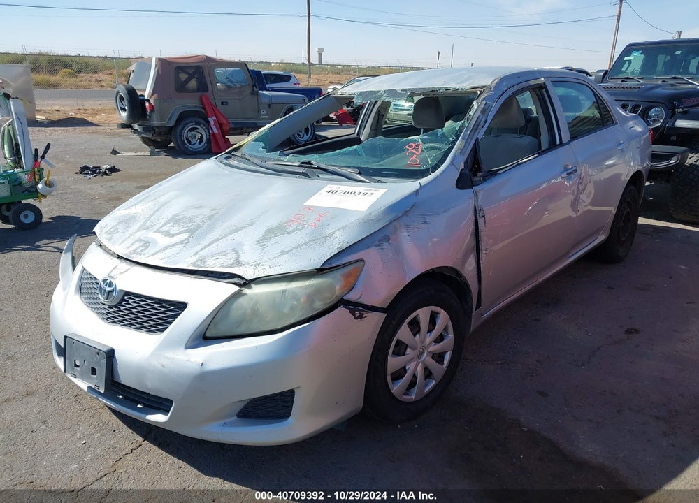 2009 TOYOTA COROLLA LE VIN: 1NXBU40E29Z128922