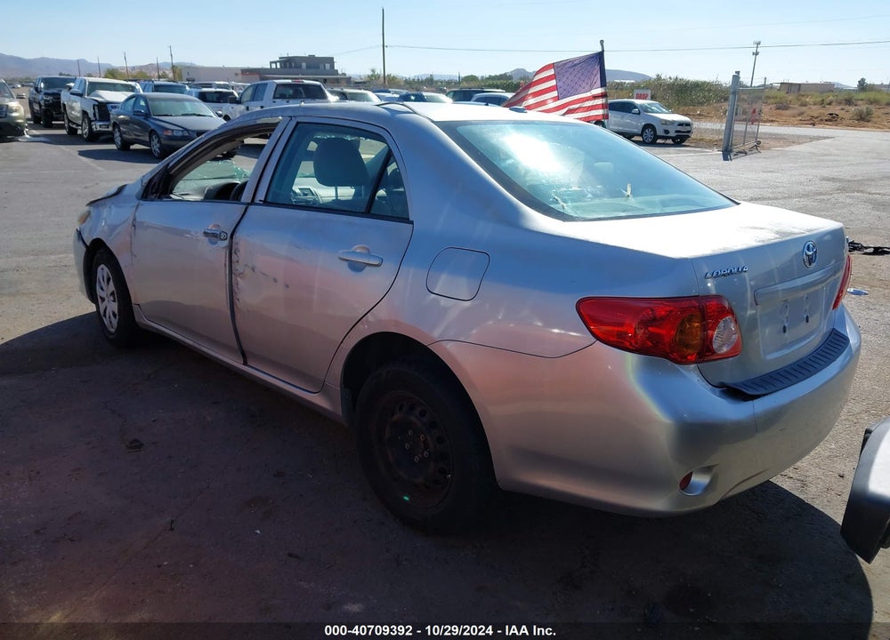 2009 TOYOTA COROLLA LE VIN: 1NXBU40E29Z128922