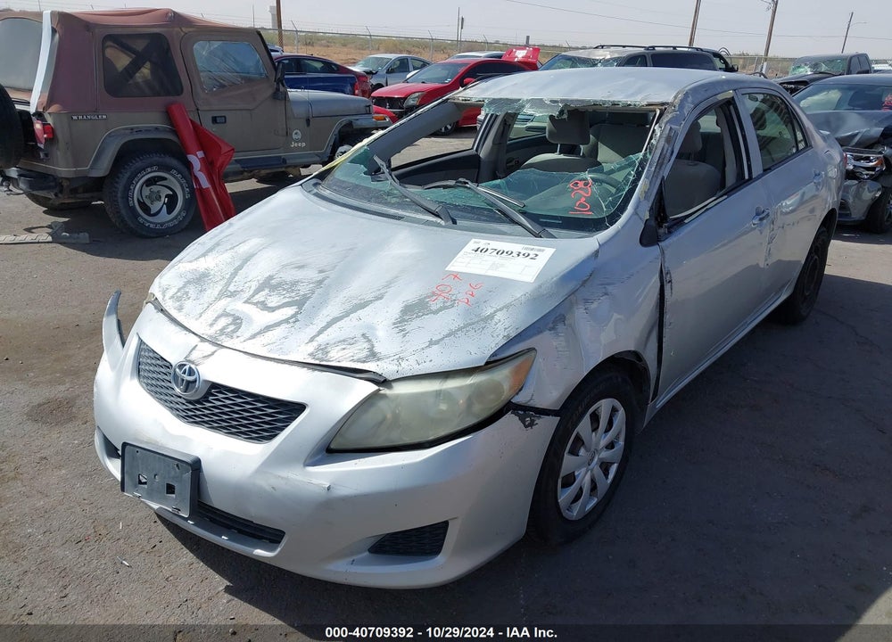 2009 TOYOTA COROLLA LE VIN: 1NXBU40E29Z128922