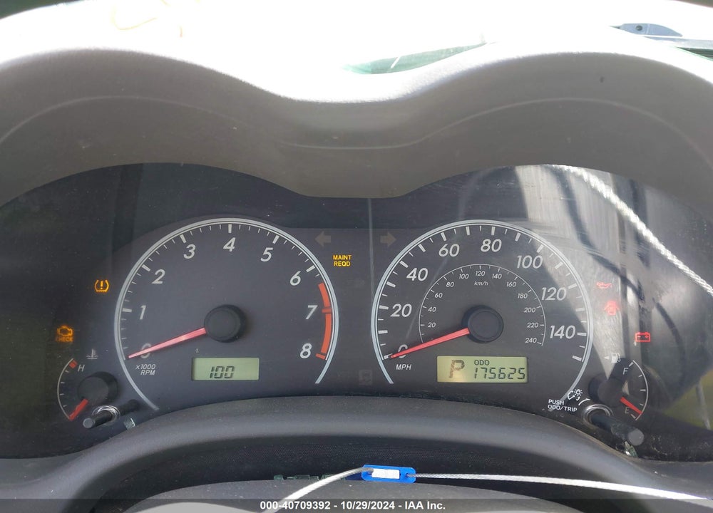 2009 TOYOTA COROLLA LE VIN: 1NXBU40E29Z128922