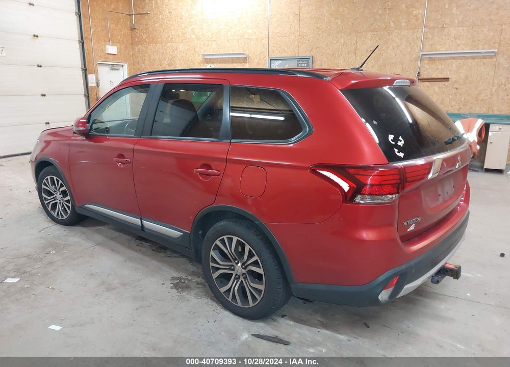 2016 MITSUBISHI OUTLANDER SEL VIN: JA4AZ3A37GZ056652