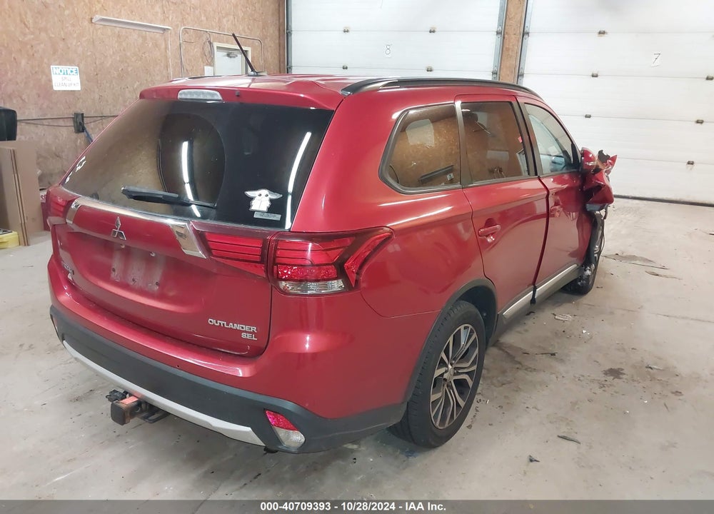 2016 MITSUBISHI OUTLANDER SEL VIN: JA4AZ3A37GZ056652
