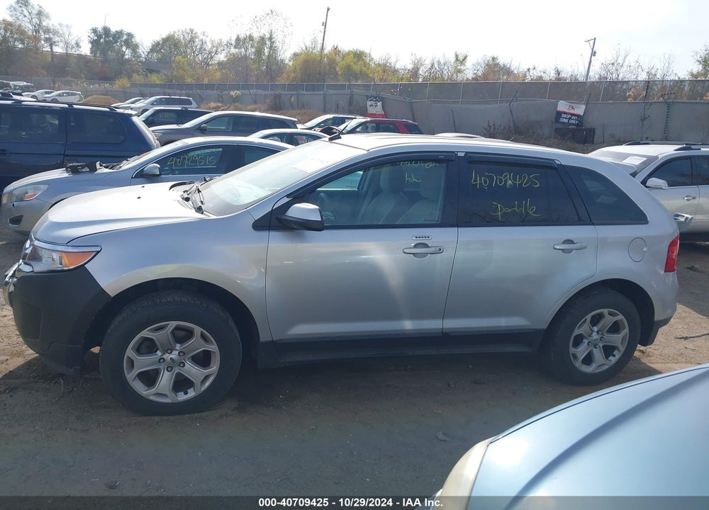 2014 FORD EDGE SEL VIN: 2FMDK3J91EBA83188