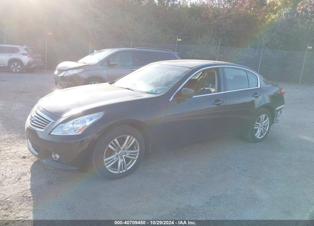 2013 INFINITI G37X VIN: JN1CV6AR5DM766421