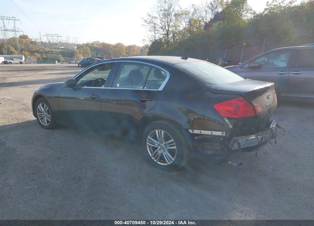 2013 INFINITI G37X VIN: JN1CV6AR5DM766421