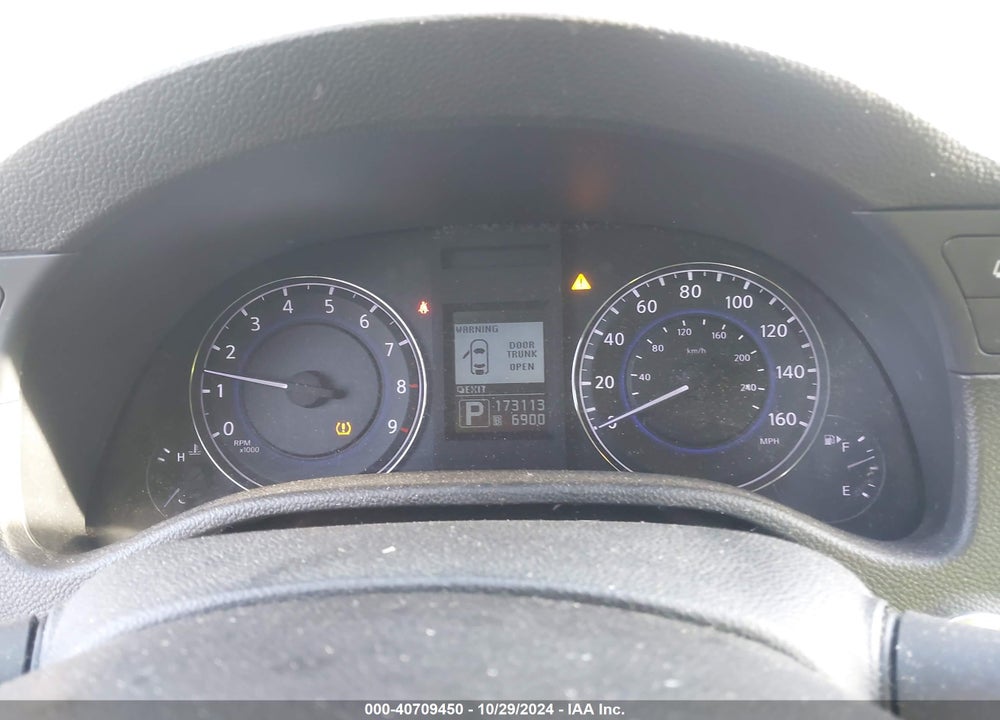 2013 INFINITI G37X VIN: JN1CV6AR5DM766421
