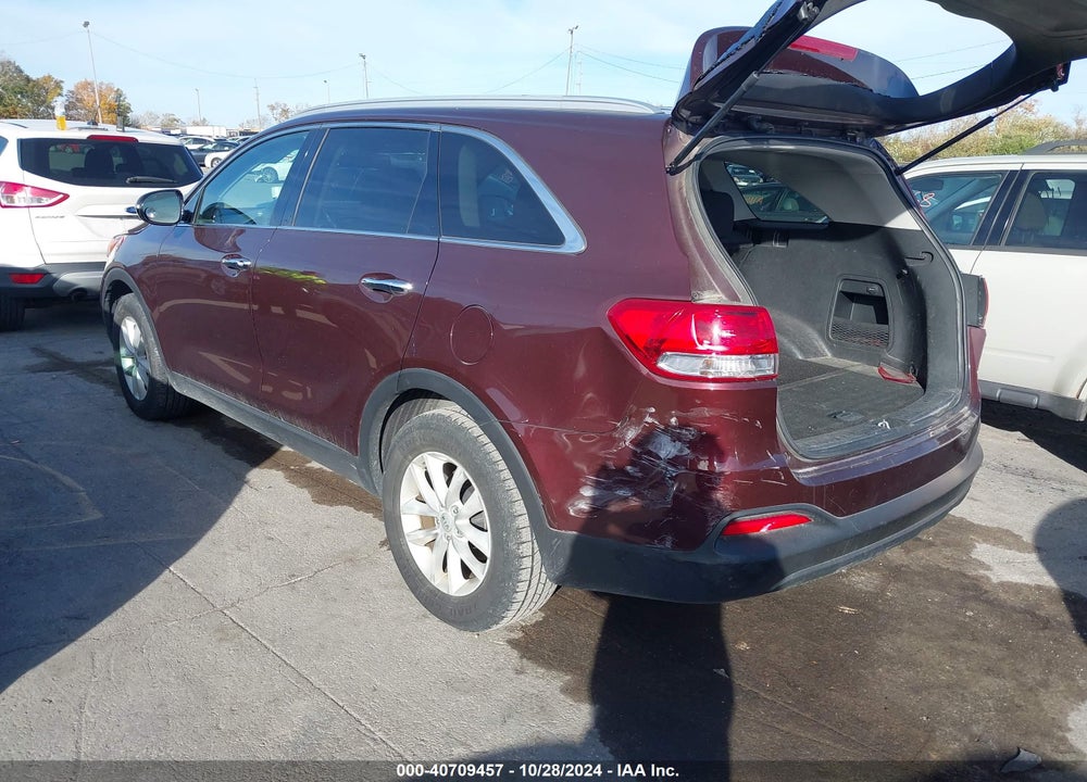 2017 KIA SORENTO 2.4L LX VIN: 5XYPG4A34HG331079