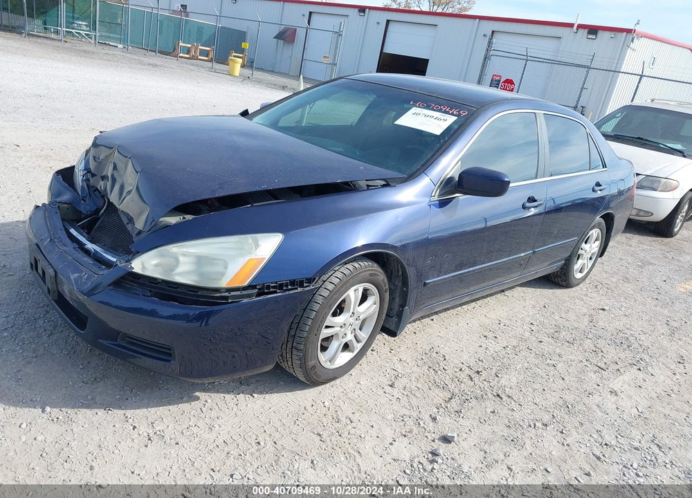 2007 HONDA ACCORD 2.4 SE VIN: 1HGCM56317A110528