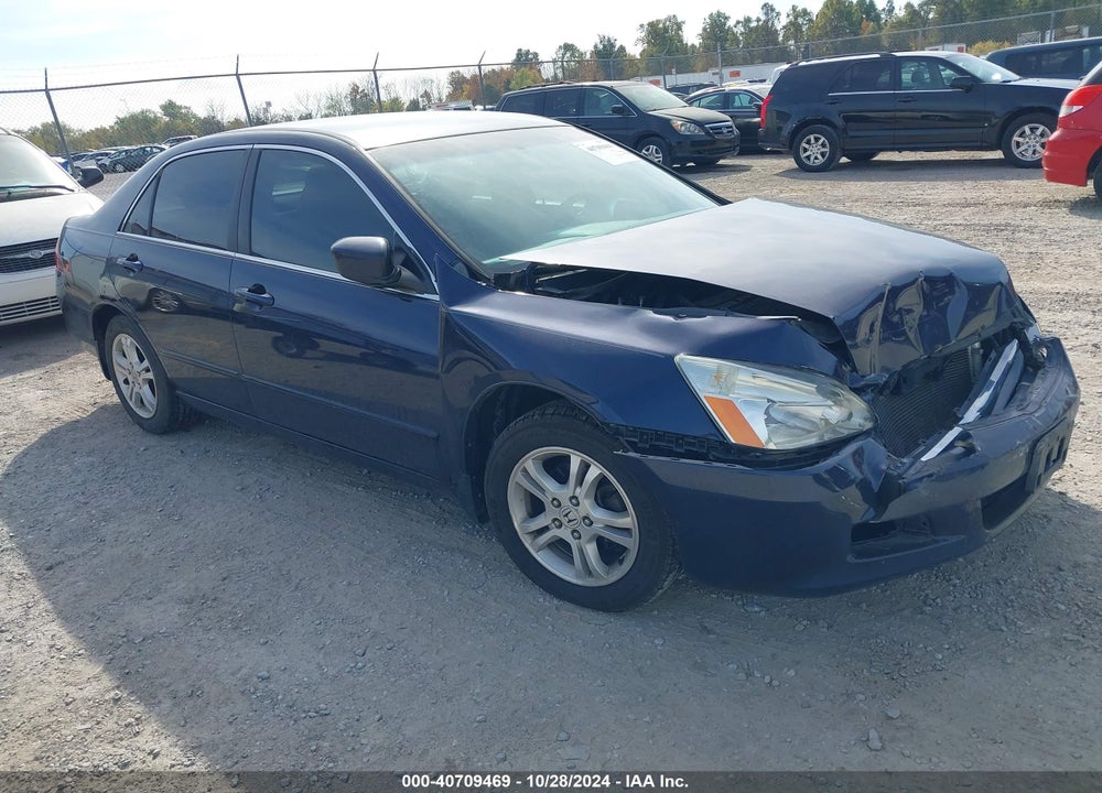2007 HONDA ACCORD 2.4 SE VIN: 1HGCM56317A110528