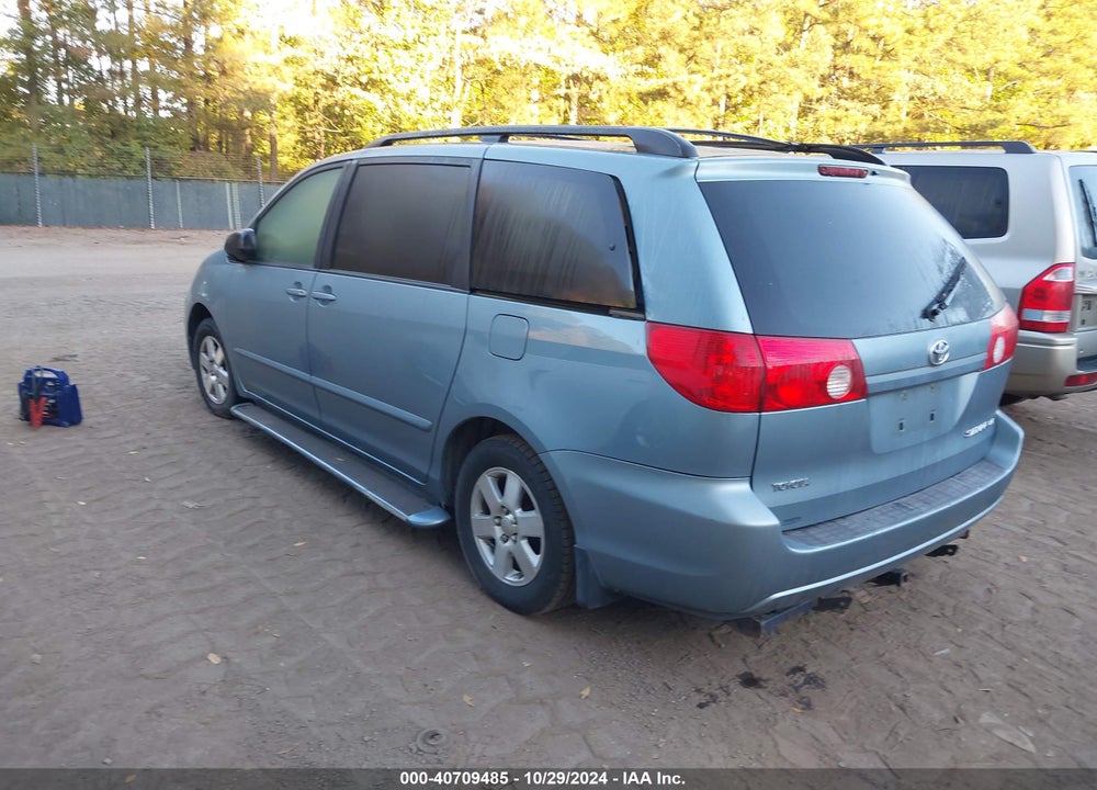 2007 TOYOTA SIENNA LE VIN: 5TDZK23CX7S097024