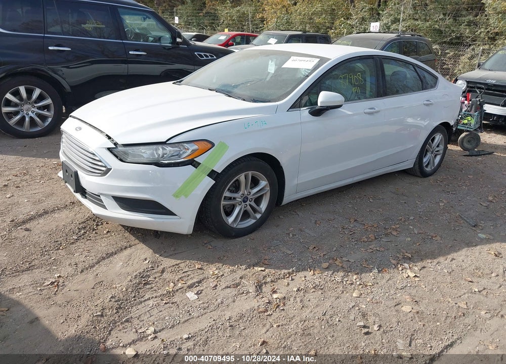 2018 FORD FUSION VIN: 3FA6P0H70JR123666