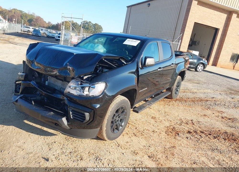 2021 CHEVROLET COLORADO VIN: 1GCGTBEN6M1263115