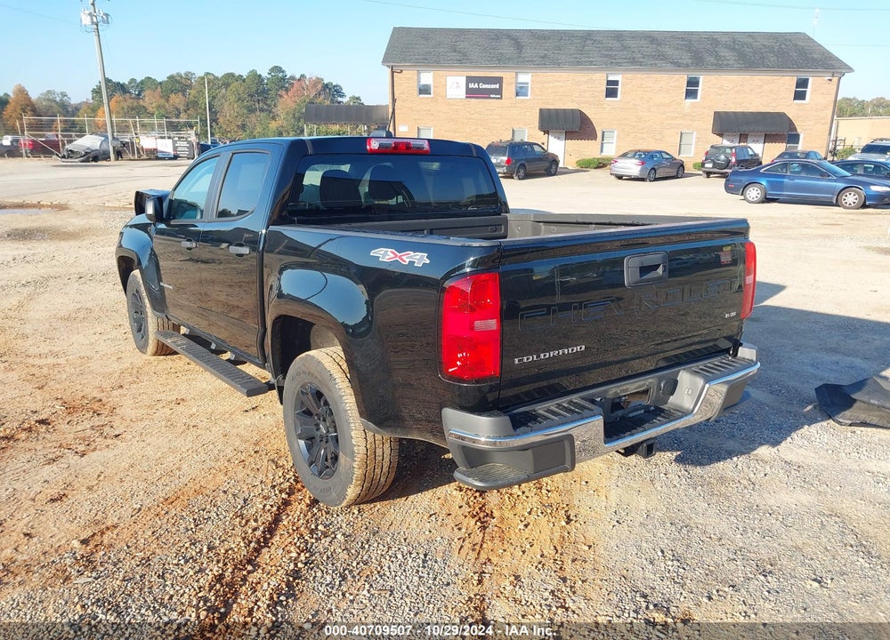 2021 CHEVROLET COLORADO VIN: 1GCGTBEN6M1263115