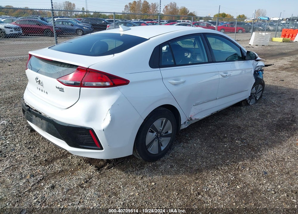 2019 HYUNDAI IONIQ HYBRID BLUE VIN: KMHC65LC7KU110047