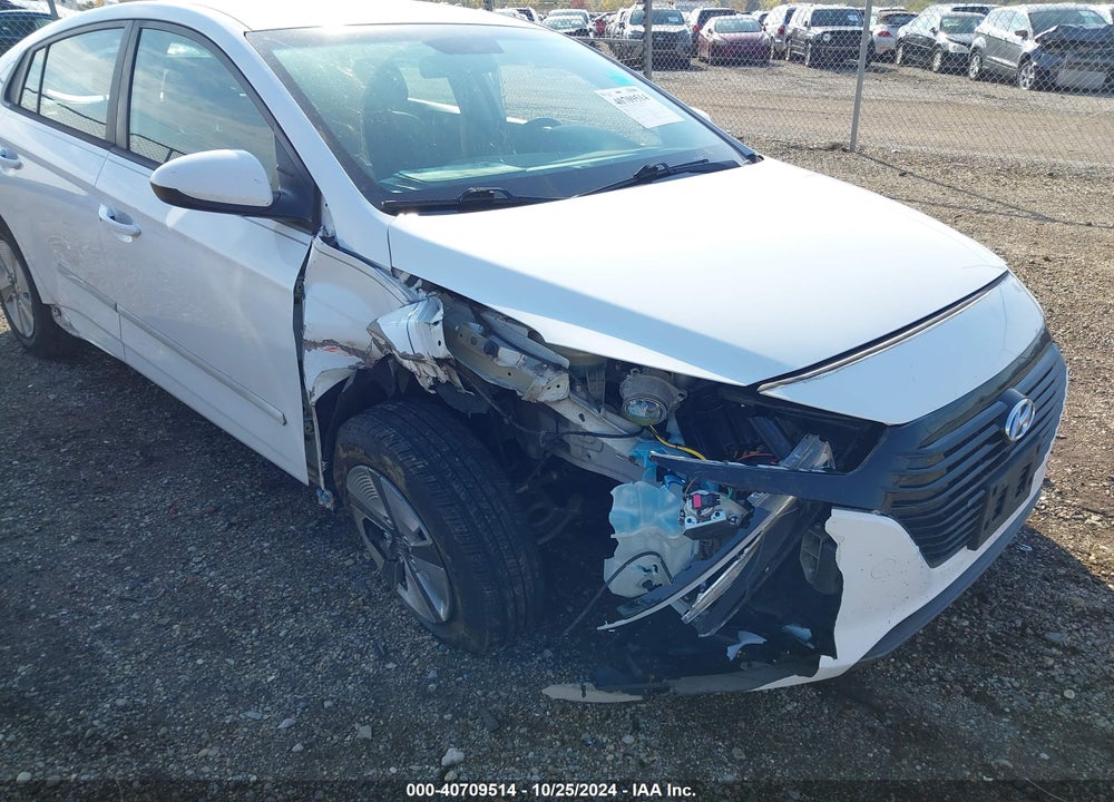 2019 HYUNDAI IONIQ HYBRID BLUE VIN: KMHC65LC7KU110047