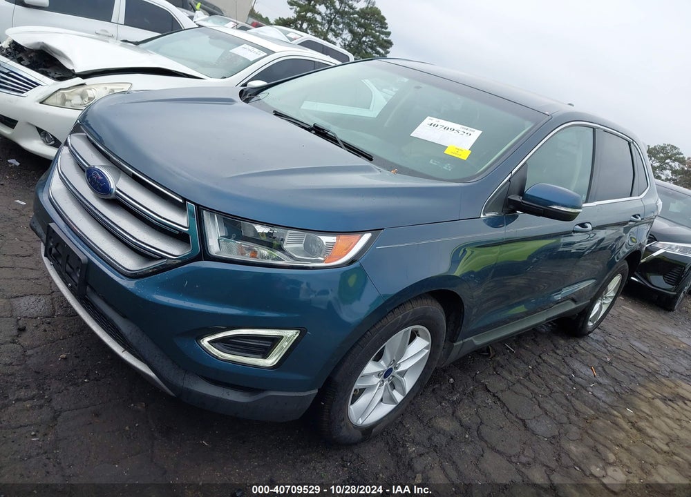 2016 FORD EDGE SEL VIN: 2FMPK3J92GBB99161