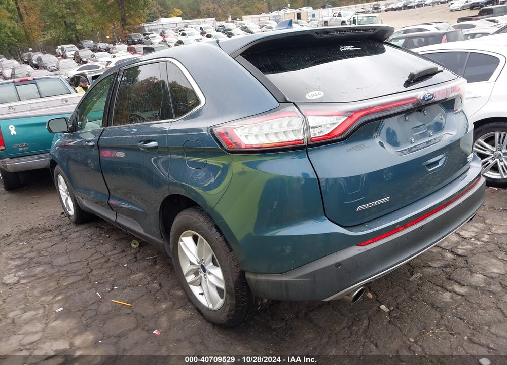 2016 FORD EDGE SEL VIN: 2FMPK3J92GBB99161