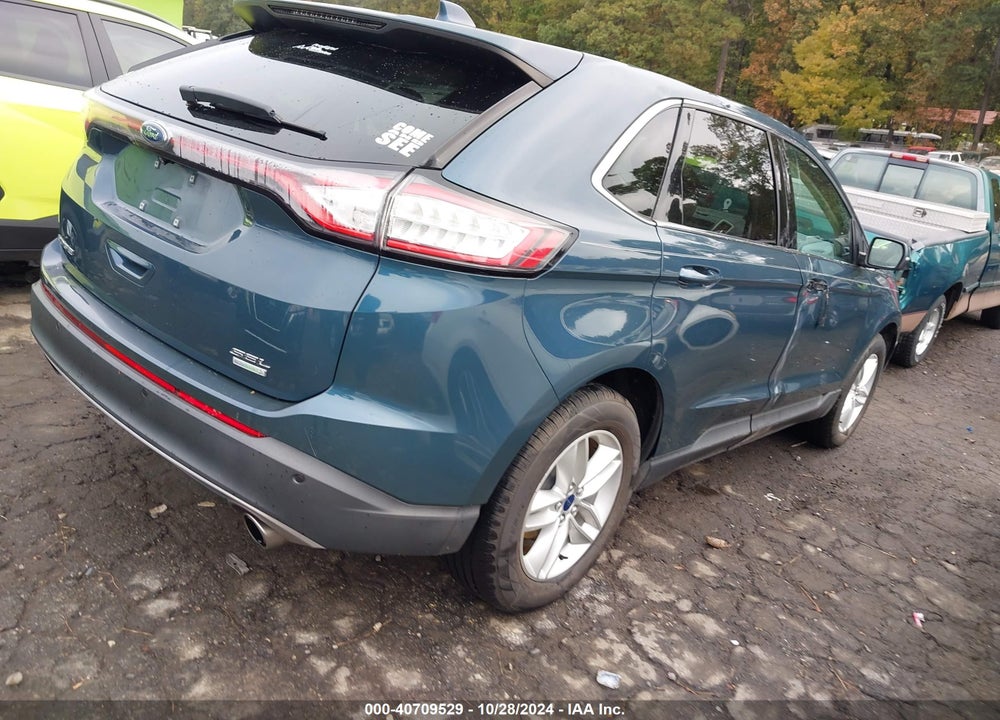2016 FORD EDGE SEL VIN: 2FMPK3J92GBB99161