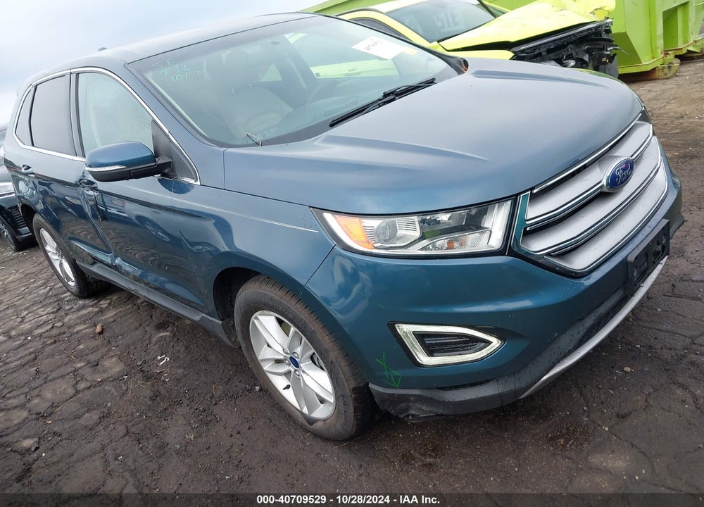 2016 FORD EDGE SEL VIN: 2FMPK3J92GBB99161
