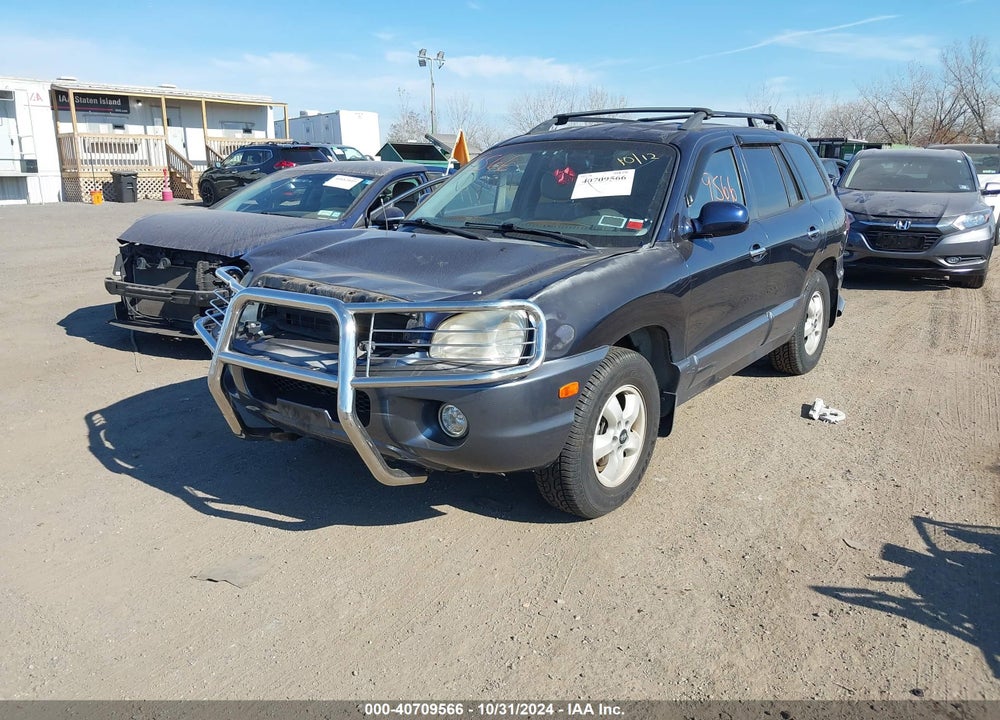 2005 HYUNDAI SANTA FE GLS/LX VIN: KM8SC73E75U996683