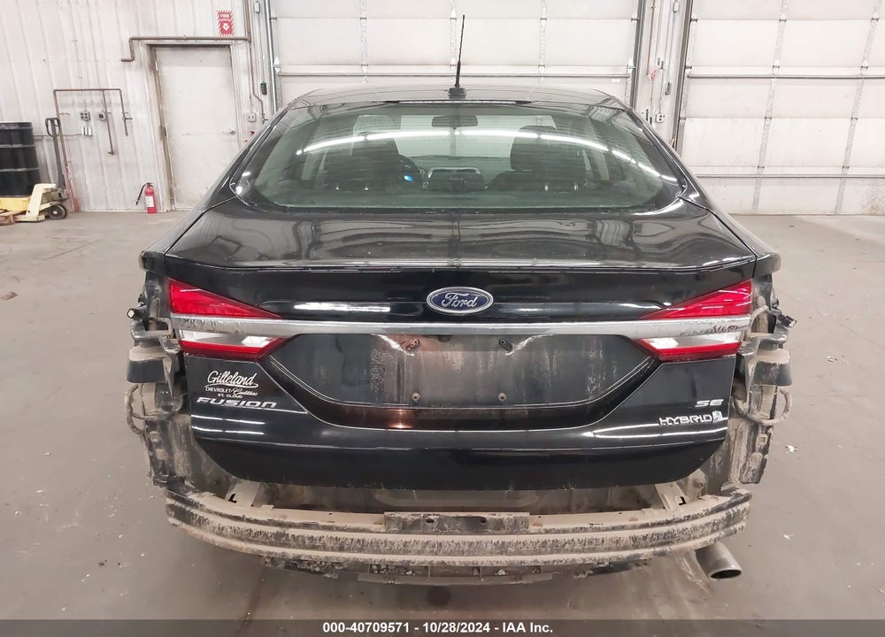 2017 FORD FUSION HYBRID SE VIN: 3FA6P0LU1HR300149