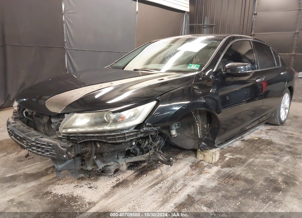 2013 HONDA ACCORD EX-L V-6 VIN: 1HGCR3F80DA012796