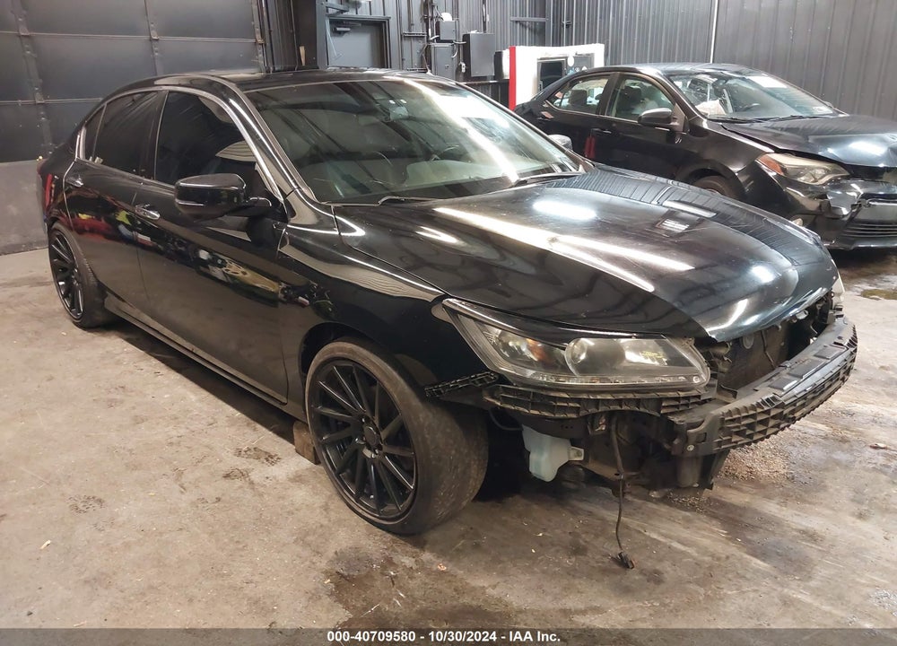 2013 HONDA ACCORD EX-L V-6 VIN: 1HGCR3F80DA012796