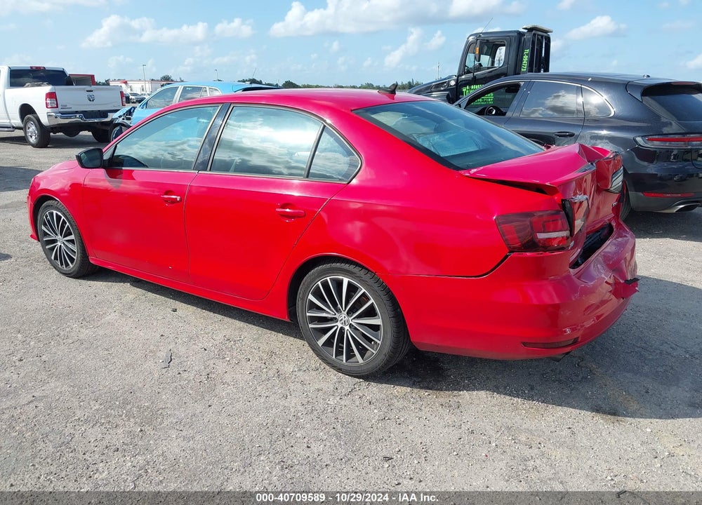 2016 VOLKSWAGEN JETTA VIN: 3VWD17AJ8GM400648