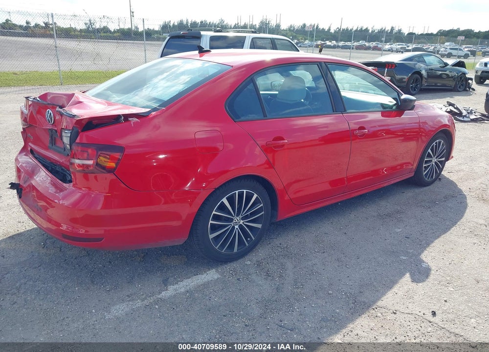 2016 VOLKSWAGEN JETTA VIN: 3VWD17AJ8GM400648