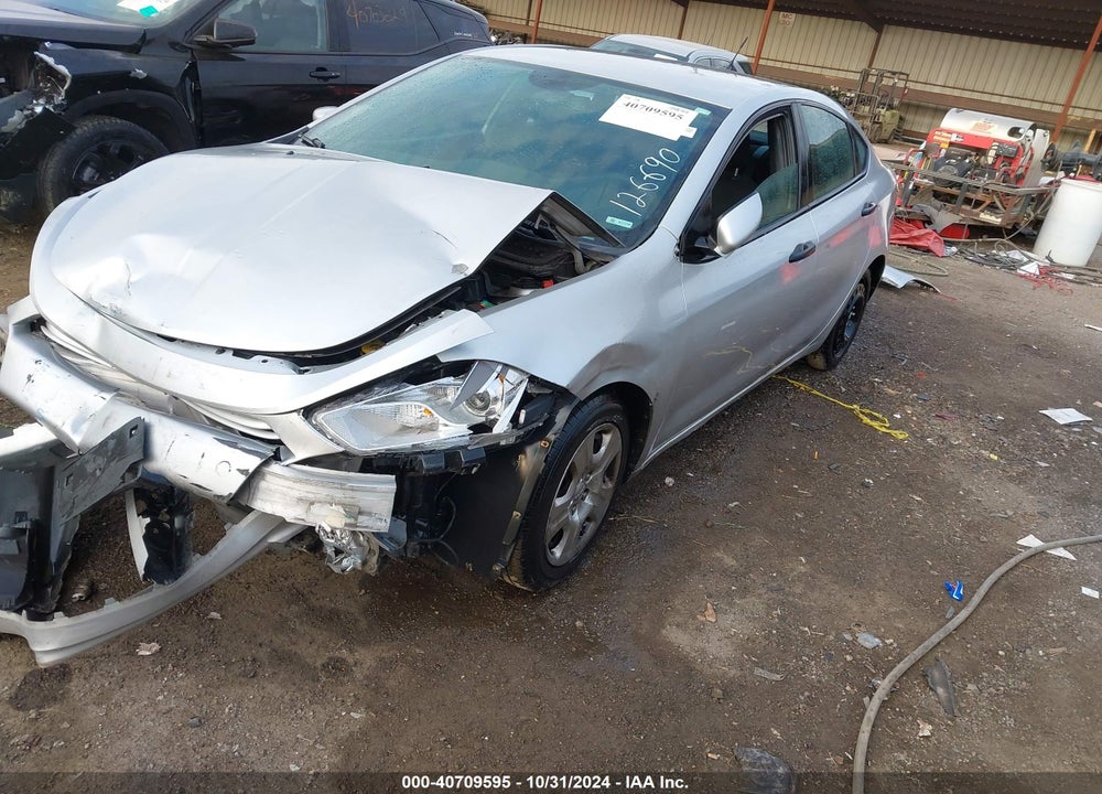 2013 DODGE DART SE VIN: 1C3CDFAA1DD126690