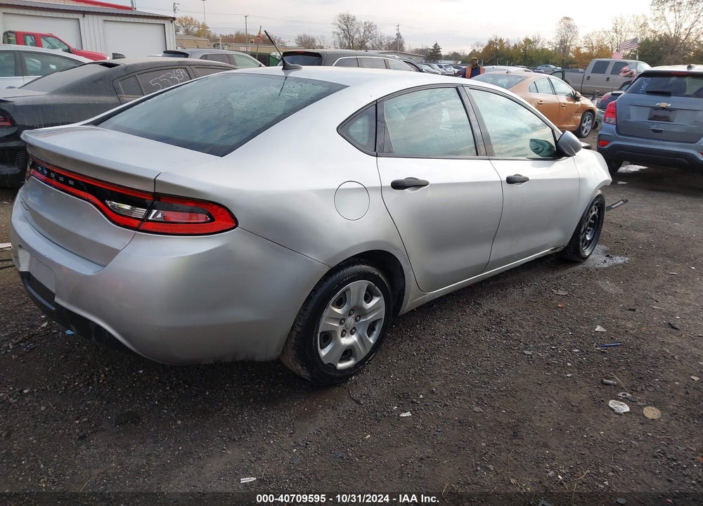 2013 DODGE DART SE VIN: 1C3CDFAA1DD126690