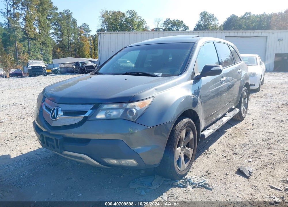 2007 ACURA MDX SPORT PACKAGE VIN: 2HNYD28877H552107
