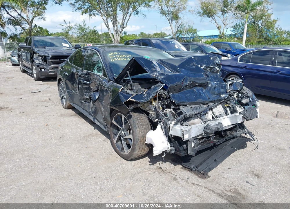 2021 HYUNDAI SONATA SEL PLUS VIN: 5NPEJ4J22MH098063