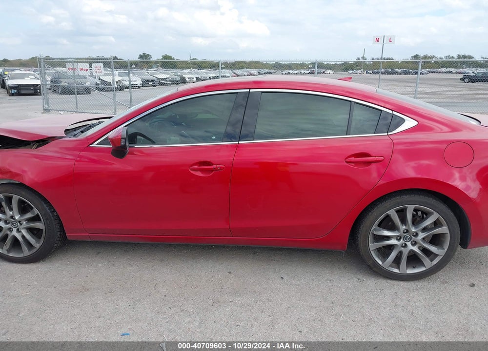 2015 MAZDA 6 I GRAND TOURING VIN: JM1GJ1W53F1206159