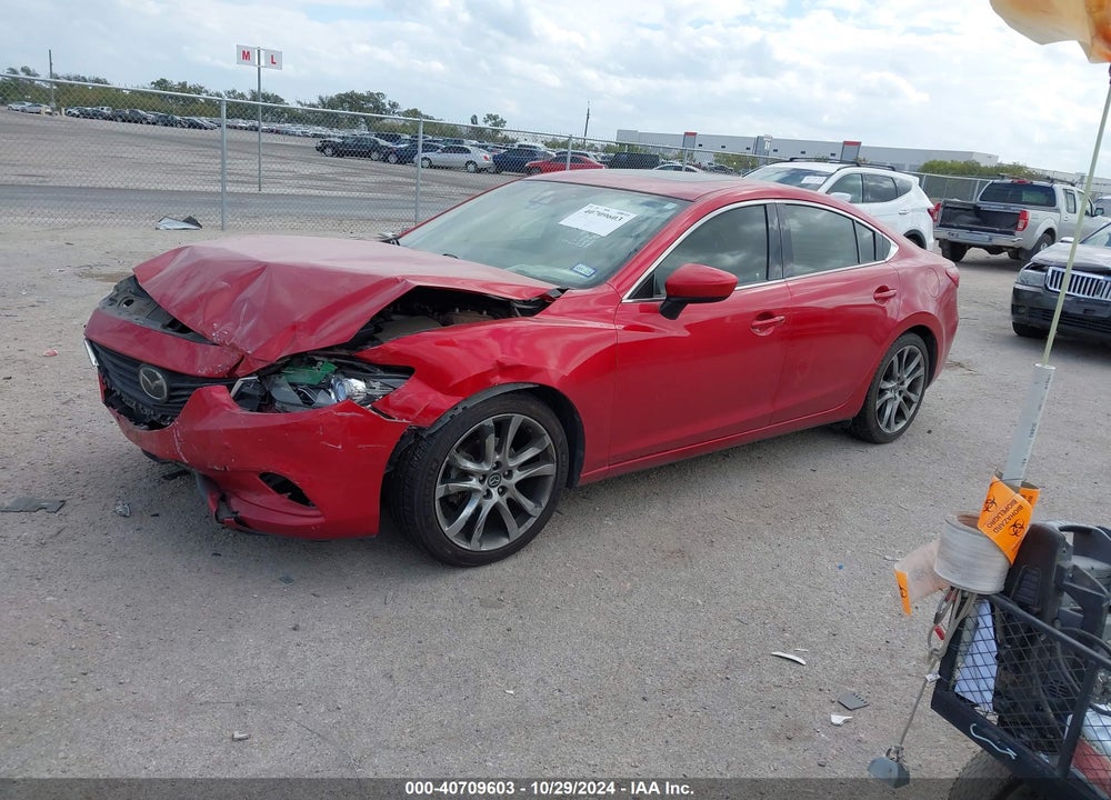 2015 MAZDA 6 I GRAND TOURING VIN: JM1GJ1W53F1206159