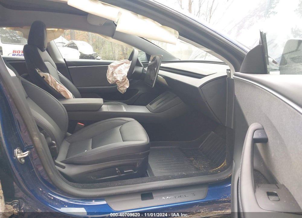 2024 TESLA MODEL 3 REAR-WHEEL DRIVE VIN: 5YJ3E1EAXRF784319