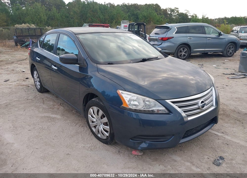 2013 NISSAN SENTRA SV VIN: 3N1AB7AP2DL783367